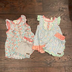 Girls sleep sets size 6